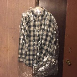 Plaid buttondown shirt